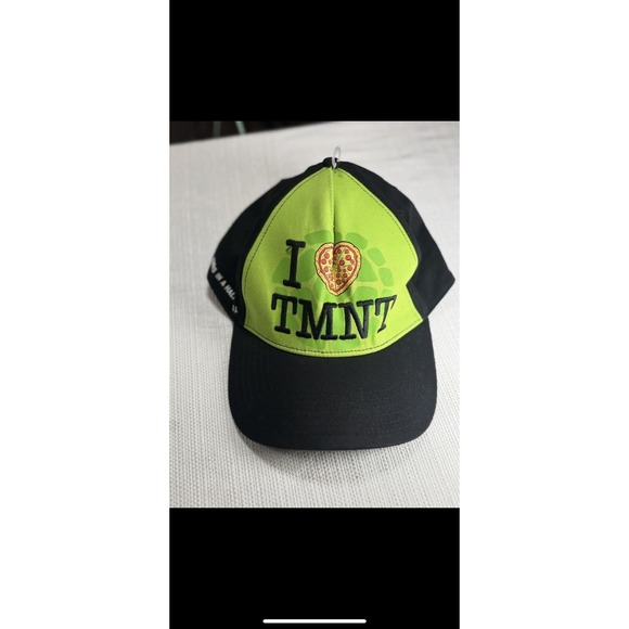 Nickelodeon Other - VTG Teenage Mutant Ninja Turtles Baseball Cap  Blk Green Nickelodeon 2013